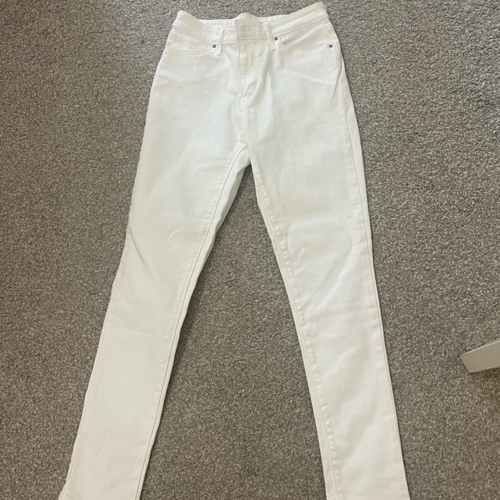 Levi's 727 Off-White Slim Jeans